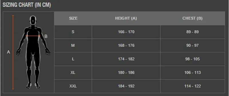 X-Bionic Size Guide